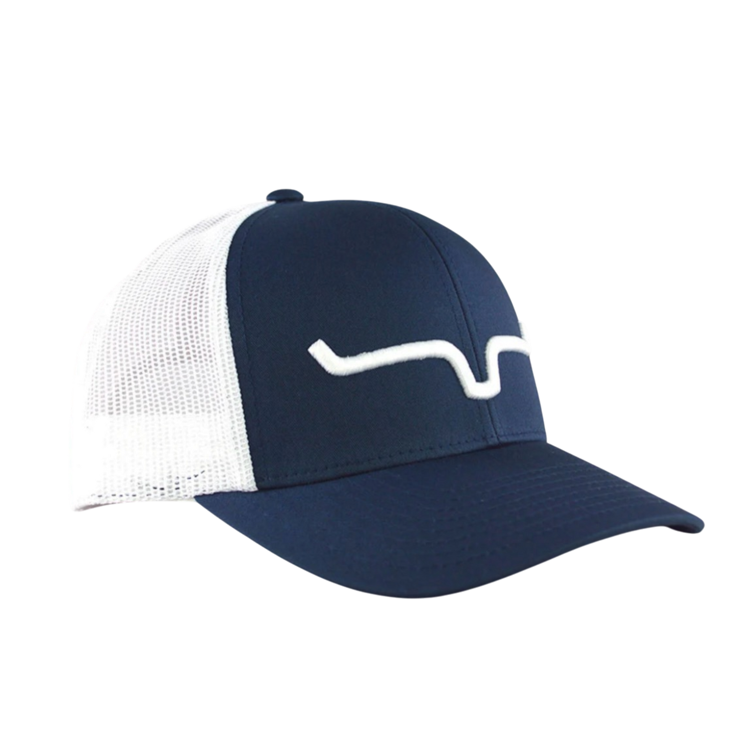 Weekly Trucker Navy/White Keps Kimes Ranch