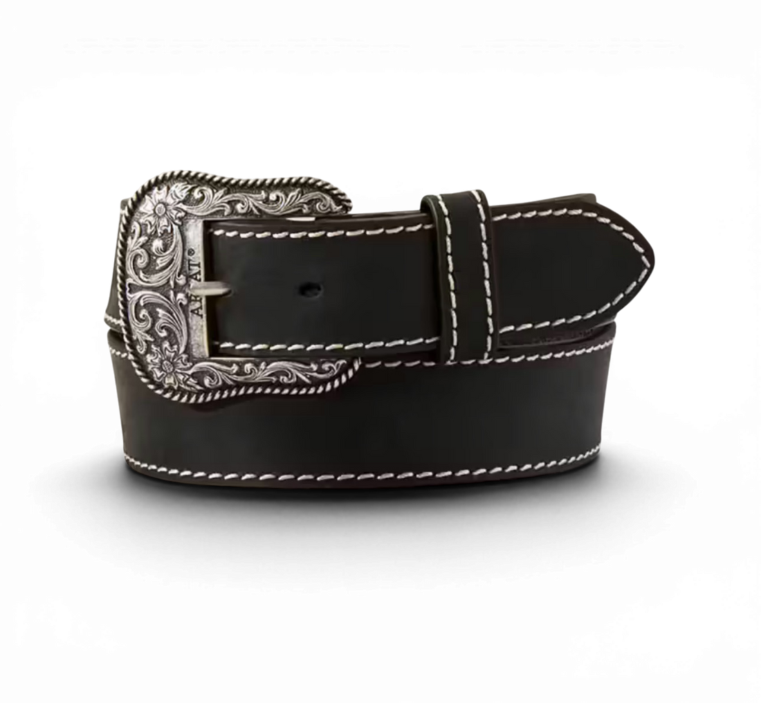 Ariat Accent Stitch Bälte Svart