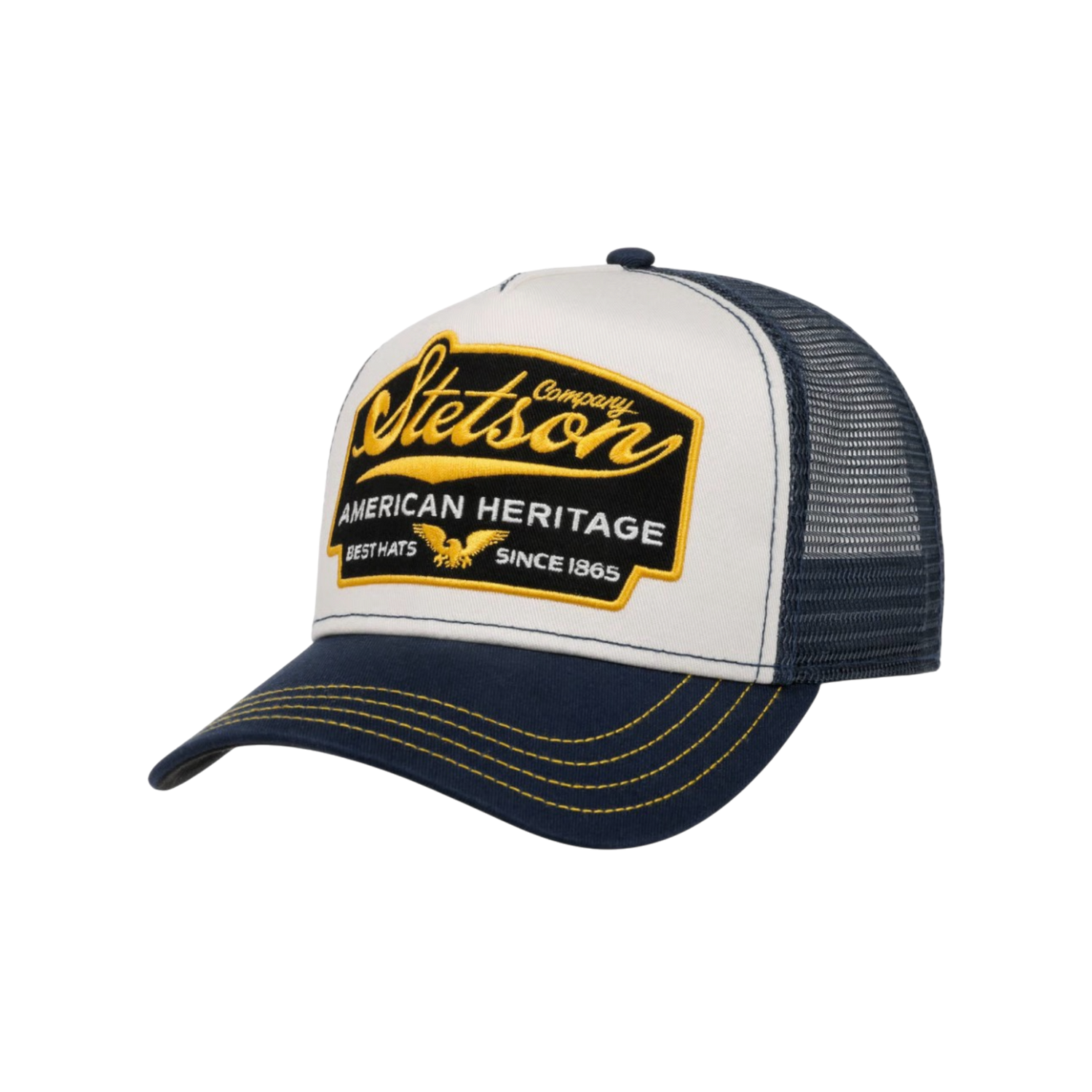 American Heritage Trucker Keps Stetson Blå