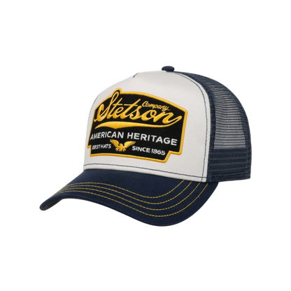 American Heritage Trucker Keps Stetson Blå
