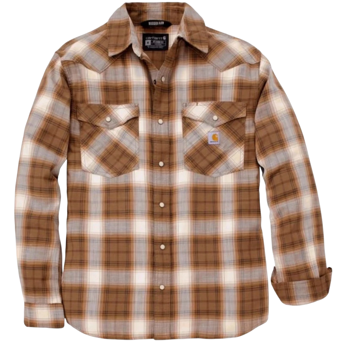 Carhartt Snap-Front Plaid Shirt
