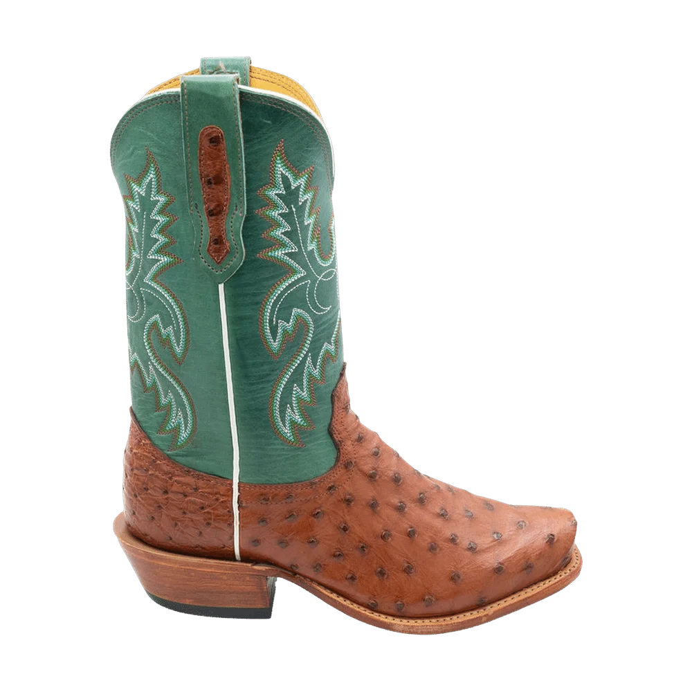 Fenoglio boots i strutsskinn – handgjorda i Texas
