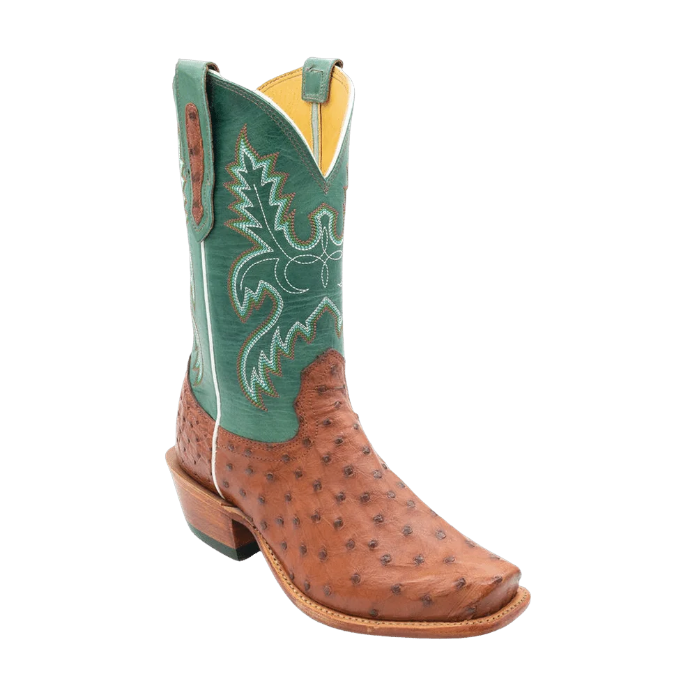 Fenoglio boots i strutsskinn – handgjorda i Texas