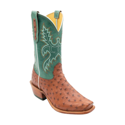 Fenoglio boots i strutsskinn – handgjorda i Texas