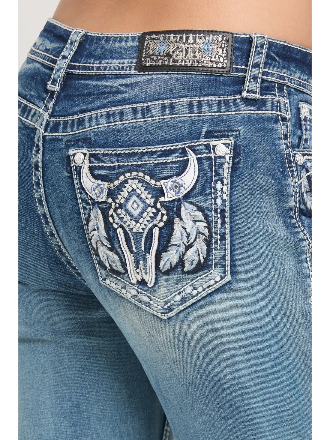 Longhorn Mid-Rise Boot Cut 34"