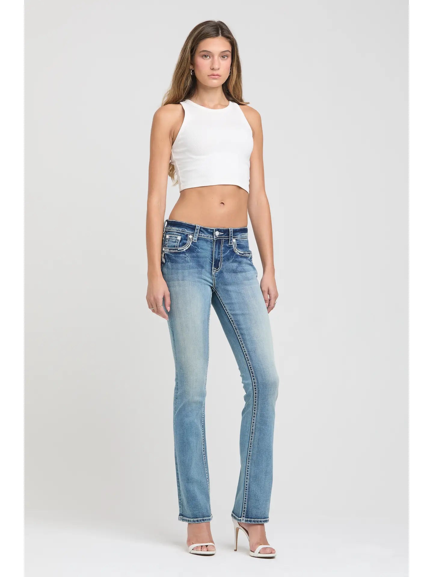 Longhorn Mid-Rise Boot Cut 34"