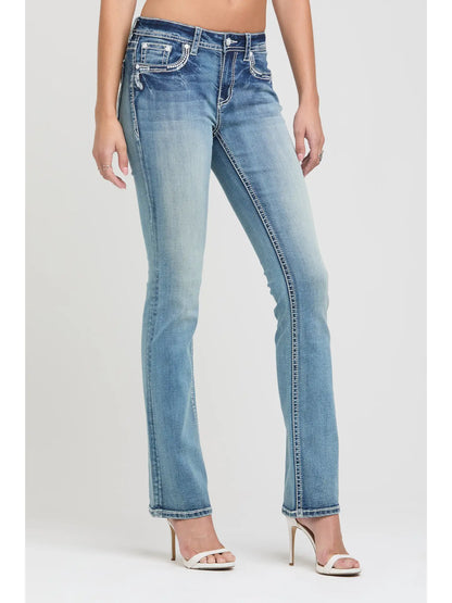 Longhorn Mid-Rise Boot Cut 34"