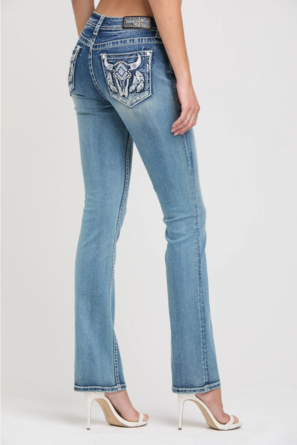 Longhorn Mid-Rise Boot Cut 34"