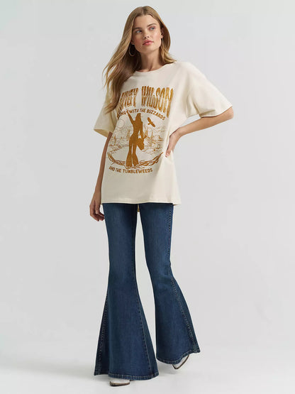 Lainey Wilson x Wrangler Buzzards Oversized Tee