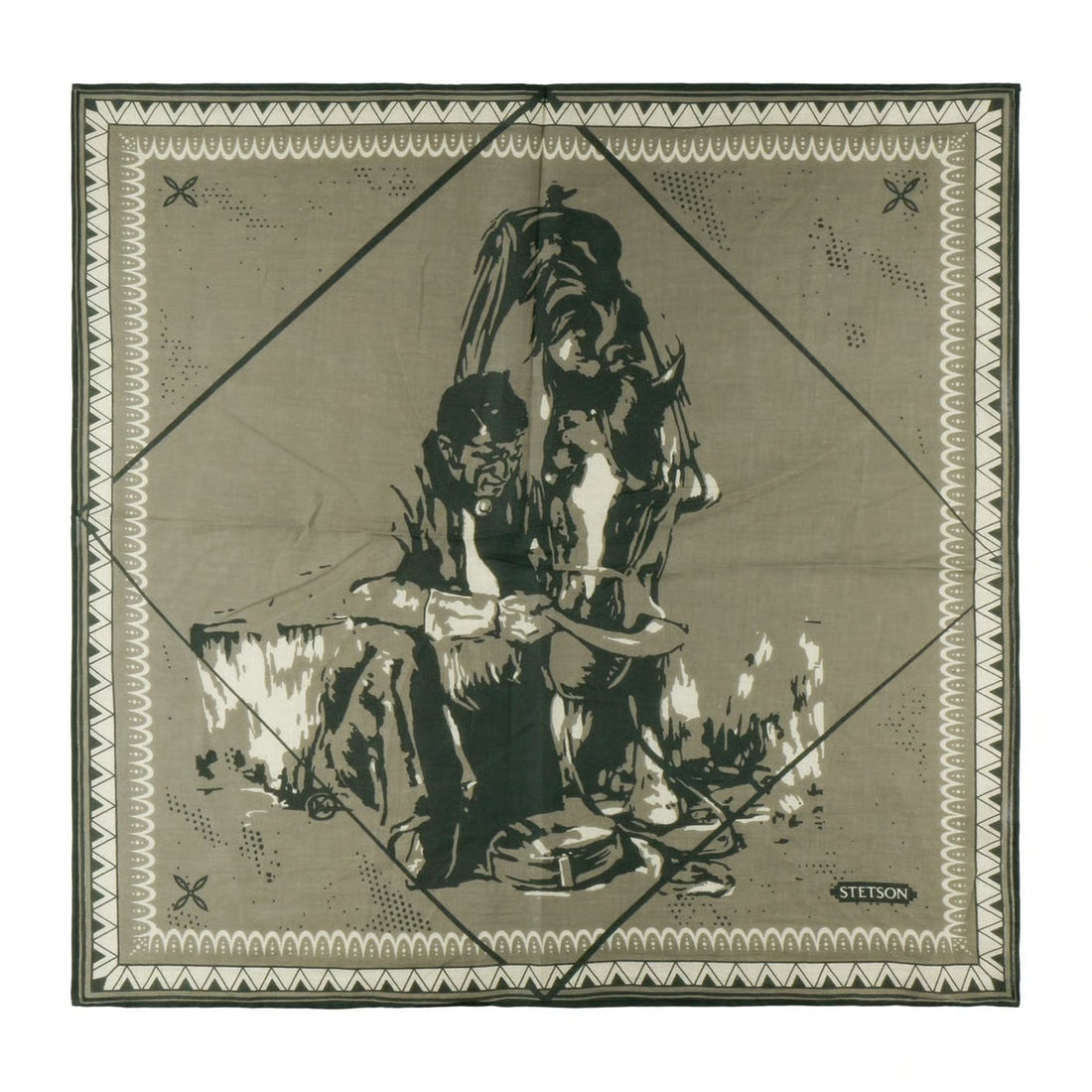 Stetson Bandana Last Drop Olive