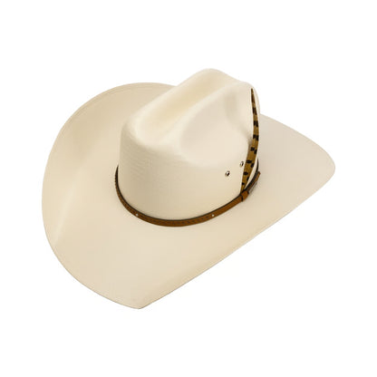 Stetson Lenuca Western Toyo Stråhatt med Fjädrar
