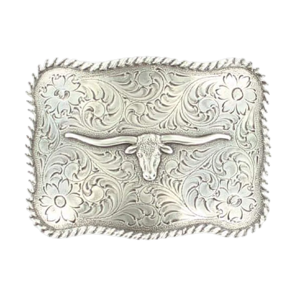 Bältesspänne Longhorn Roped Edge