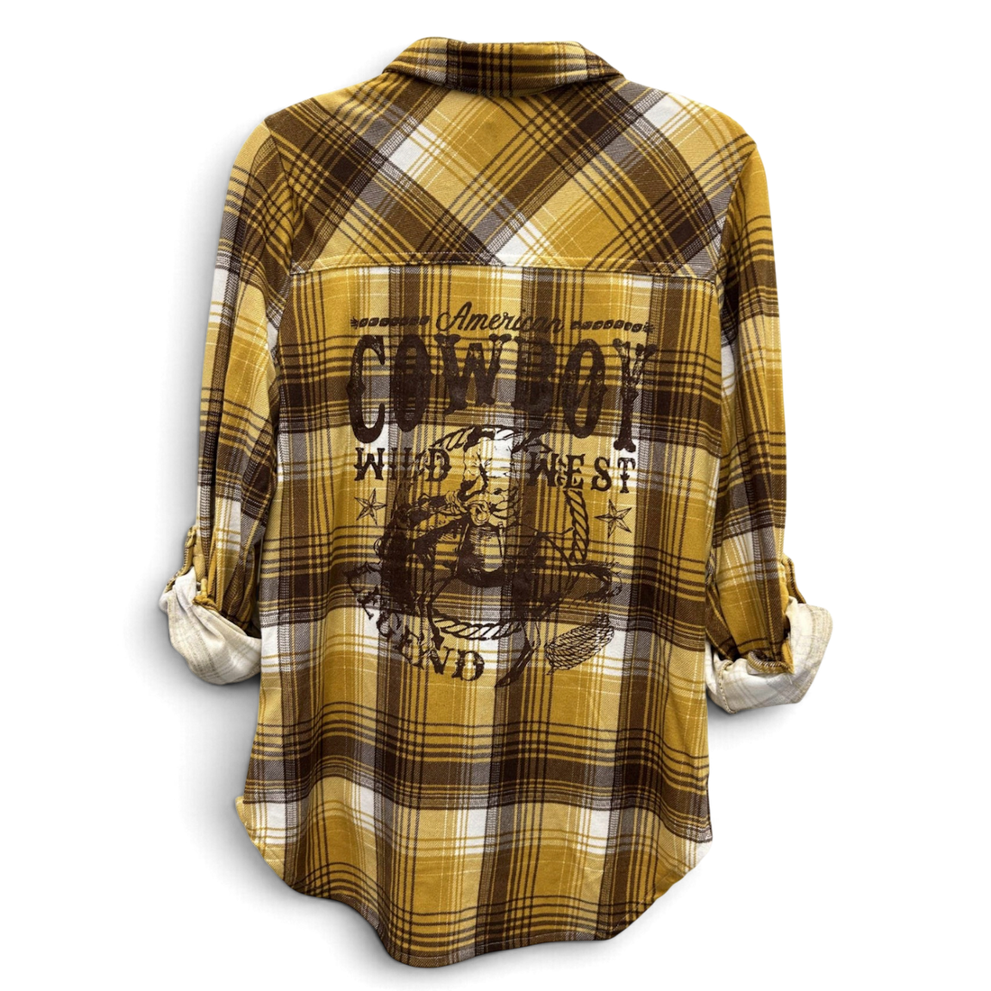 Westernskjorta American Cowboy – Plaid