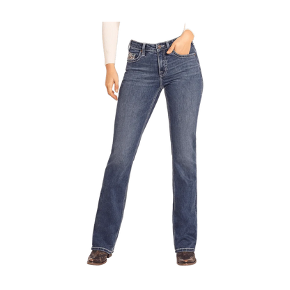 Mid Rise Aztec Bootcut Jeans Rock And Roll Denim