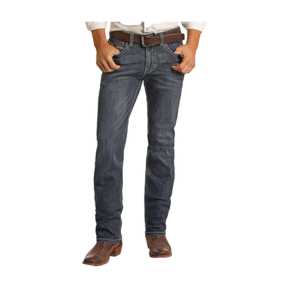 Rock&amp;Roll Denim Raised Straight Leg Jeans
