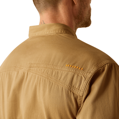Rebar Washed Twill Work Shirt Ariat