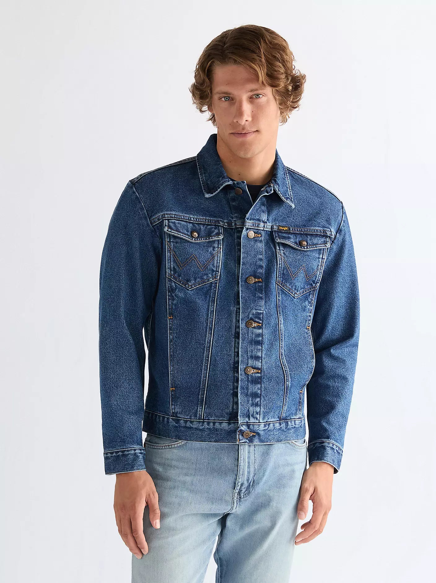 Regular Cowboy Cut Jacket – Ikonisk jeansjacka med äkta cowboykänsla
