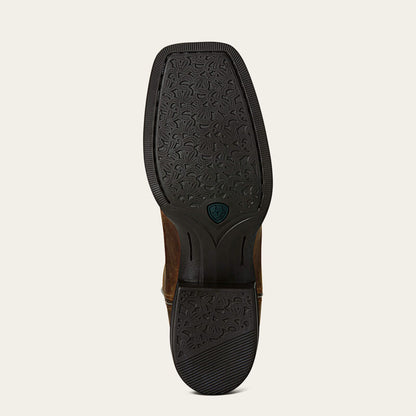 Ariat Round Up Wide Square Toe - Damboots i Tan