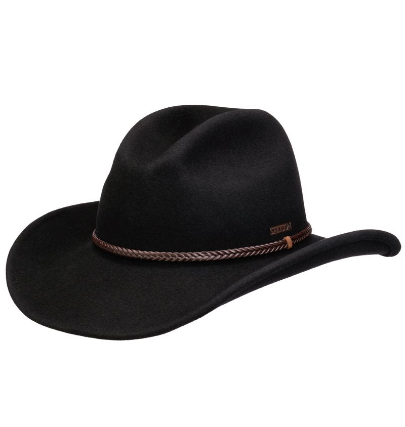 Stetson Western Gus Sloped Woolfelt Hat