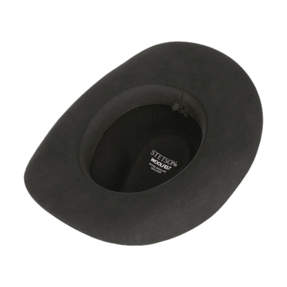 Stetson Western Woolfelt Svart med Asahi Guard