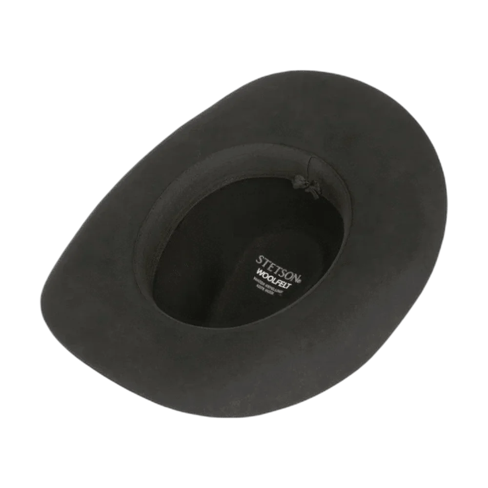 Stetson Western Woolfelt Svart med Asahi Guard