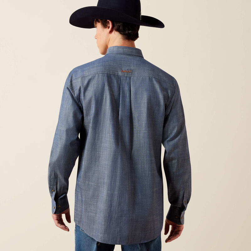 Team Logo Twill Fitted Shirt