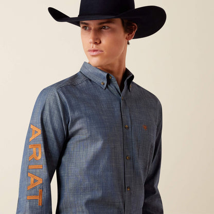 Team Logo Twill Fitted Shirt