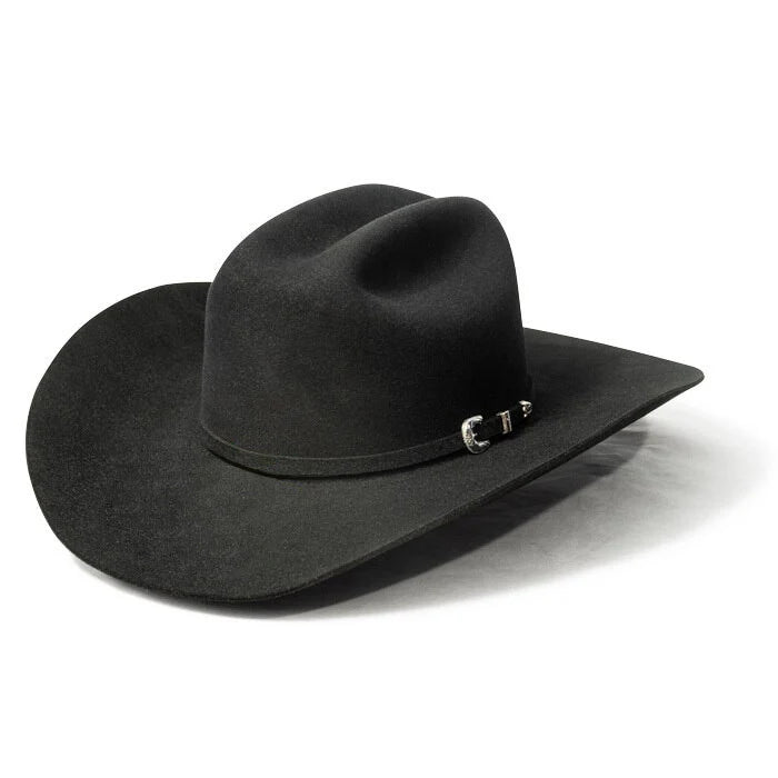 True to the Game – Svart Cowboyhatt i 100% Bäver