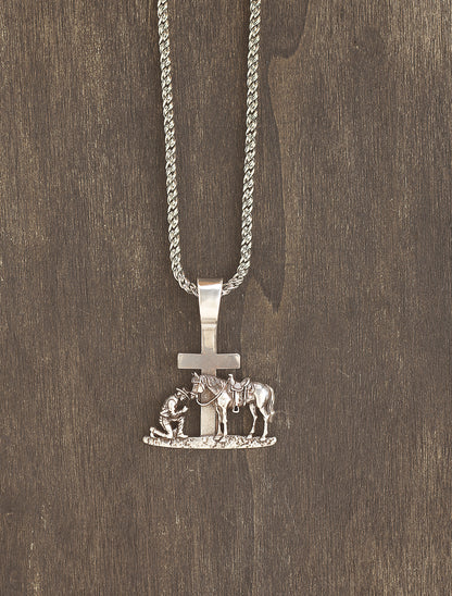 Twister Necklace Cowboy Prayer