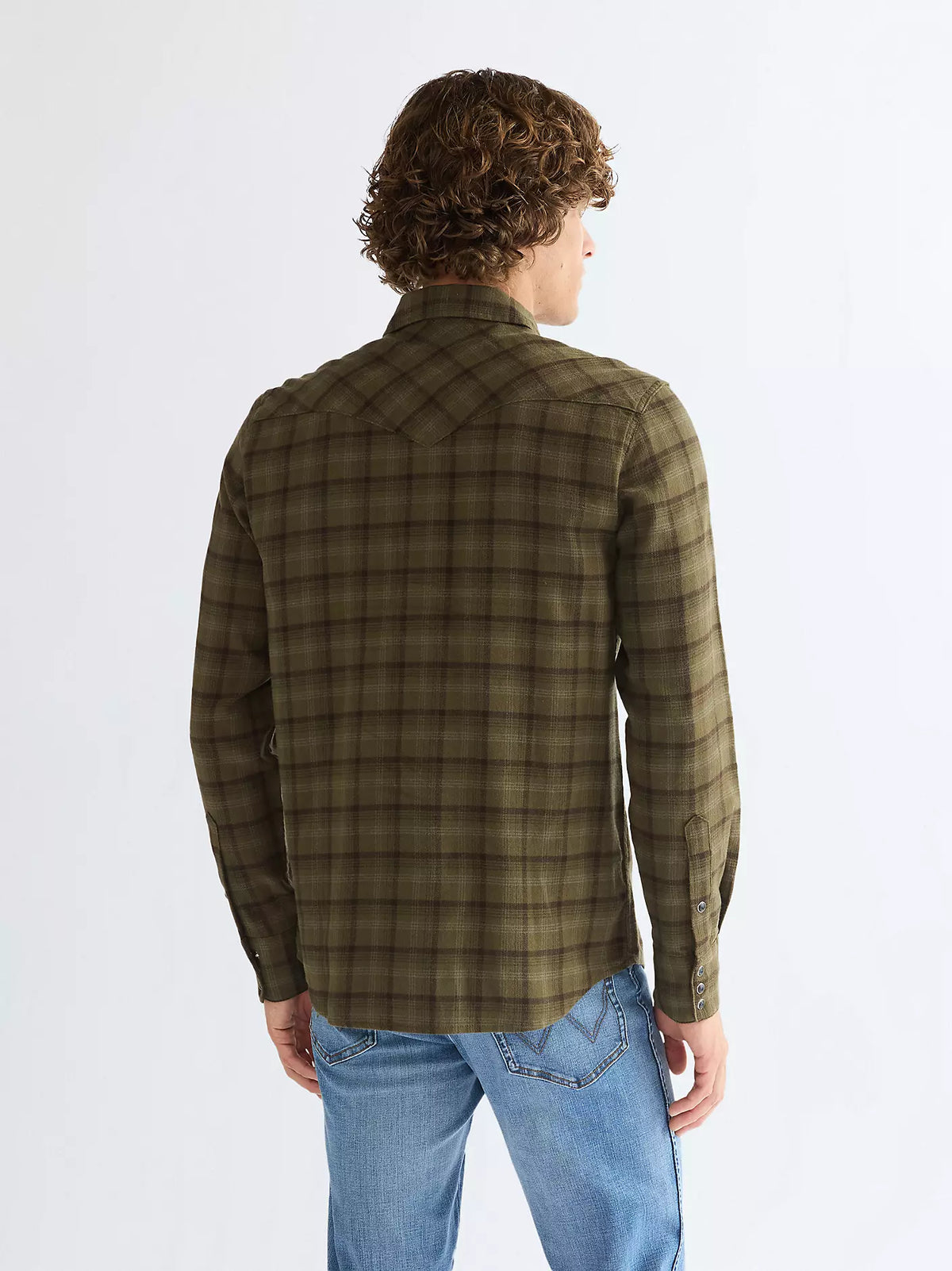 Regular Western Shirt Olive Night