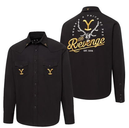 Yellowstone Western Skjorta For Revenge