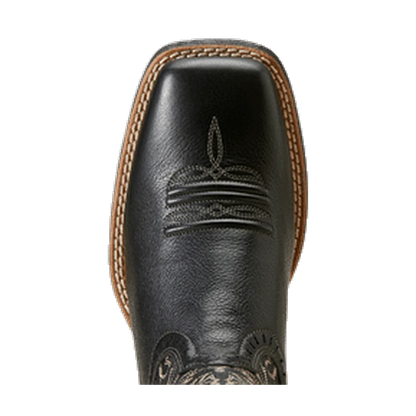 Round Up Remuda Black Western Boots Ariat
