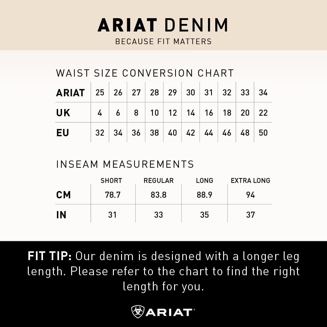 Mid Rise Stretch Outseam Skinny Ella Celestial Jeans - Ariat