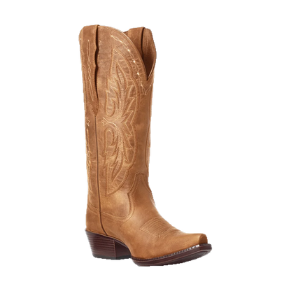 Heritage X Toe Elastic Calf Western Boots Ariat
