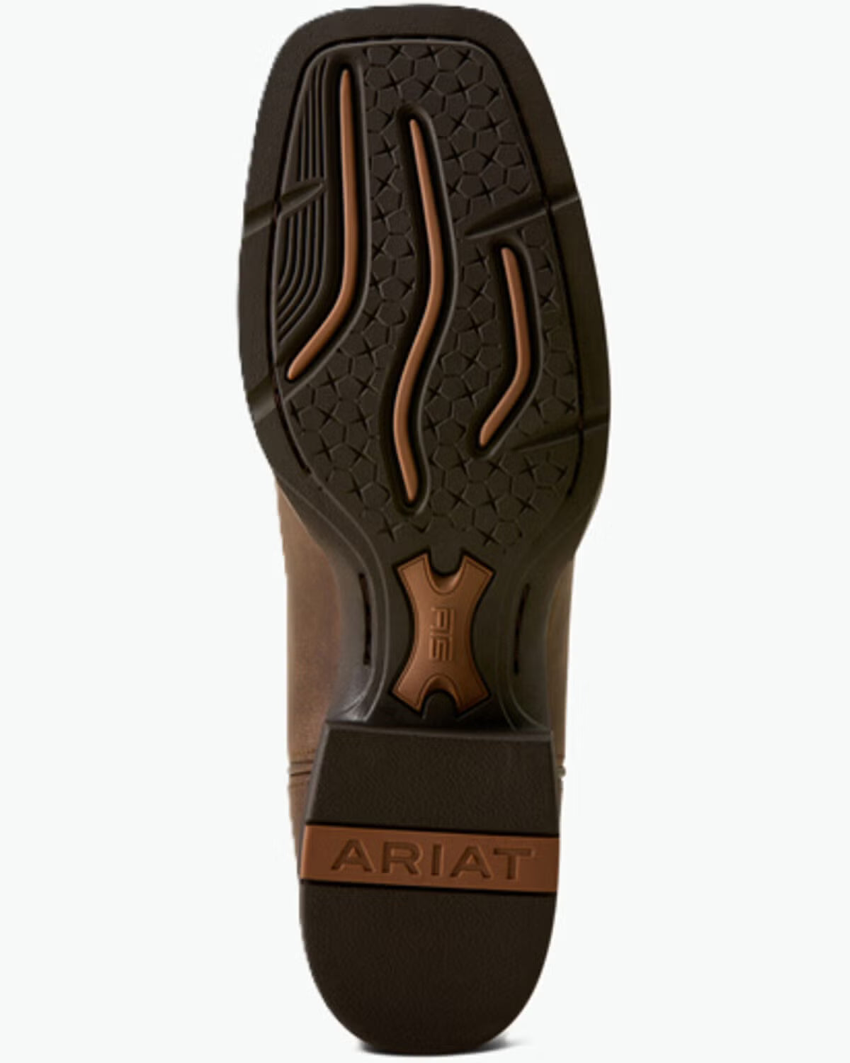 Ariat Round Up Ryder Dark Cacao/ Distressed Leopard