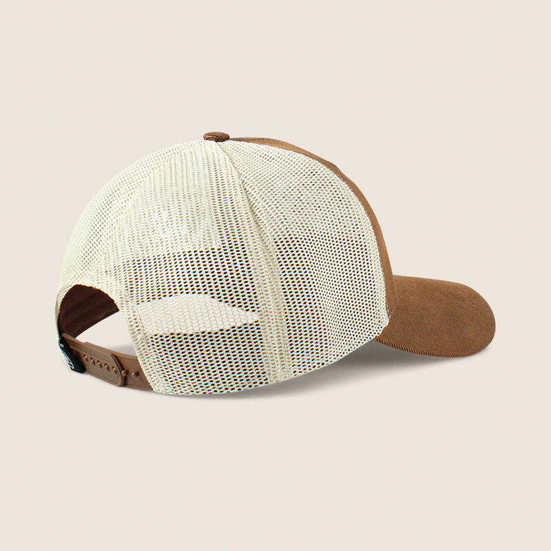 Floral Leather Patch Cap