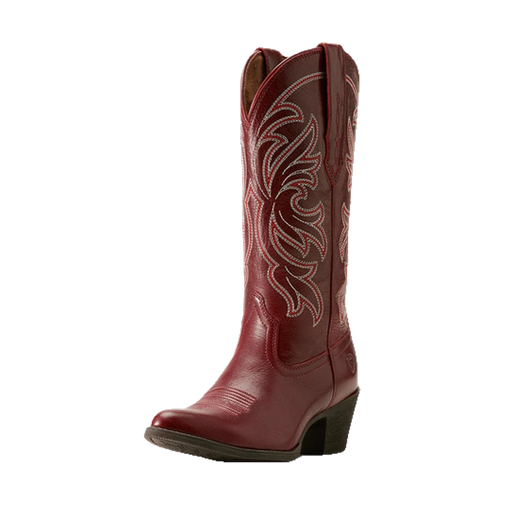 Heritage J Toe Sangria Western Boot Ariat