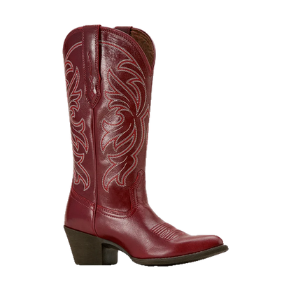 Heritage J Toe Sangria Western Boot Ariat