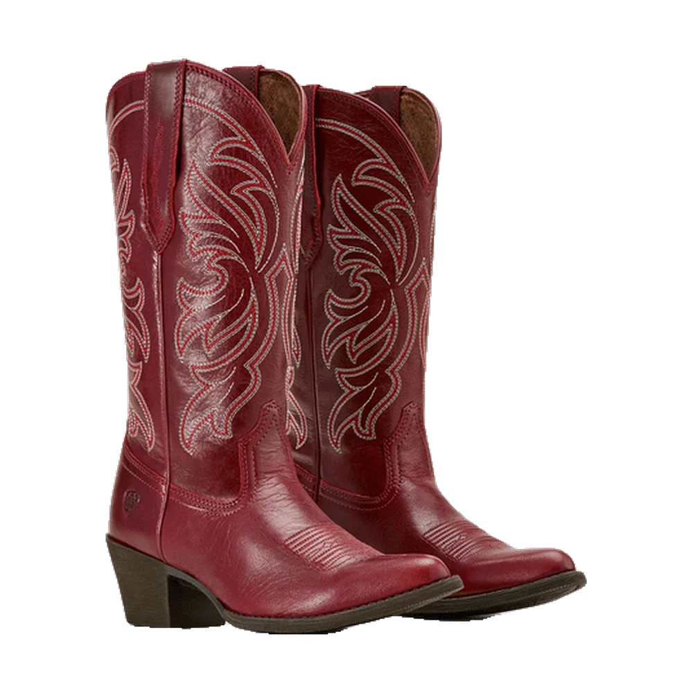 Heritage J Toe Sangria Western Boot Ariat