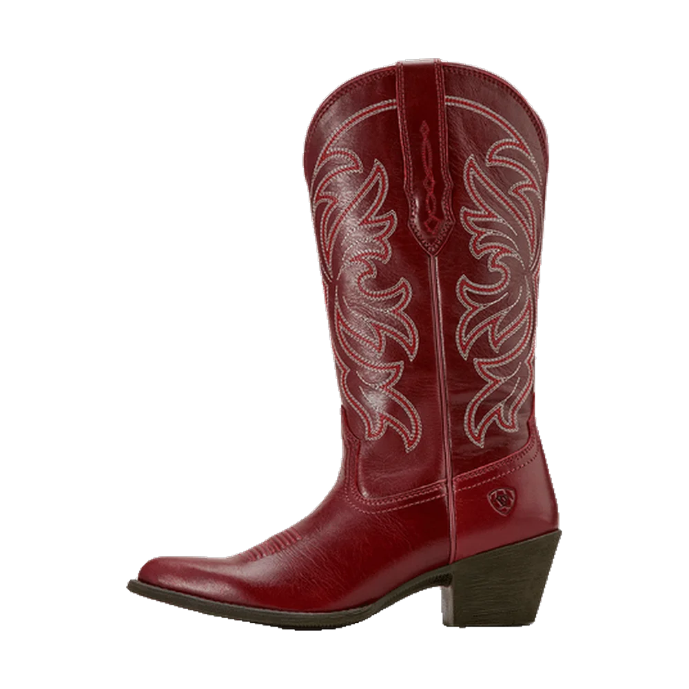 Heritage J Toe Sangria Western Boot Ariat