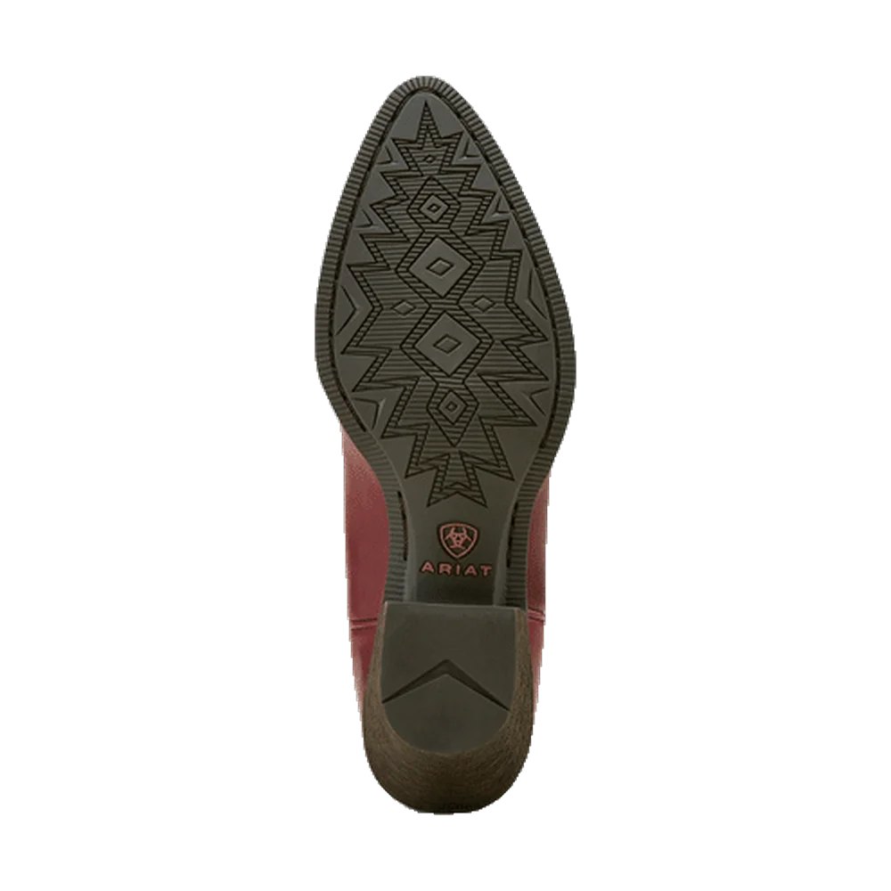 Heritage J Toe Sangria Western Boot Ariat