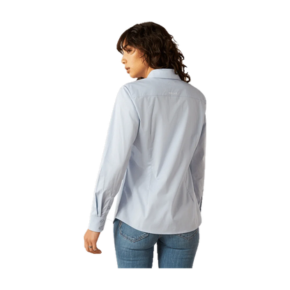 Team Kirby Stretch Western Shirt Kentucky Blue Ariat