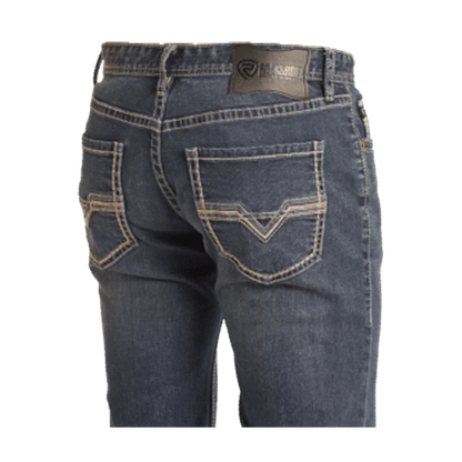 Rock&amp;Roll Denim Raised Straight Leg Jeans