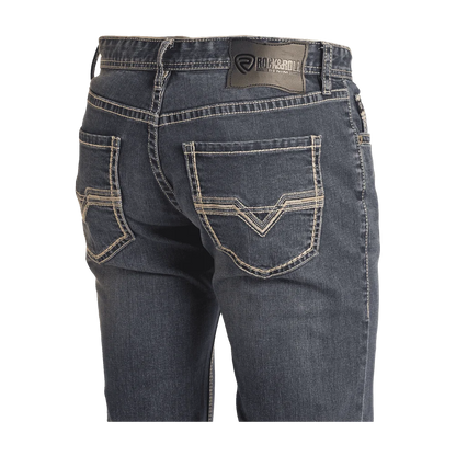 Rock&amp;Roll Denim Raised Straight Leg Jeans