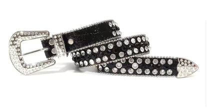 Rhinestone Western Bälte Barn