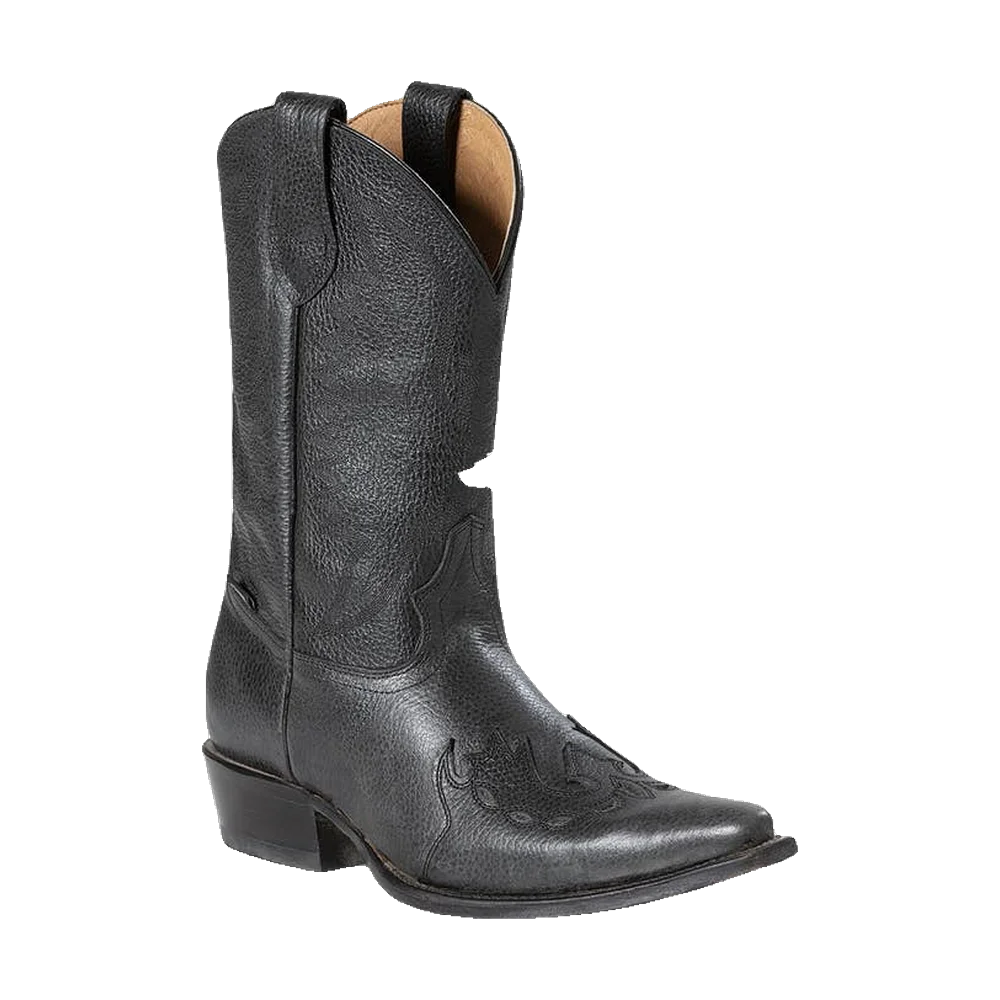 Black Western Boot Stars and Stripes