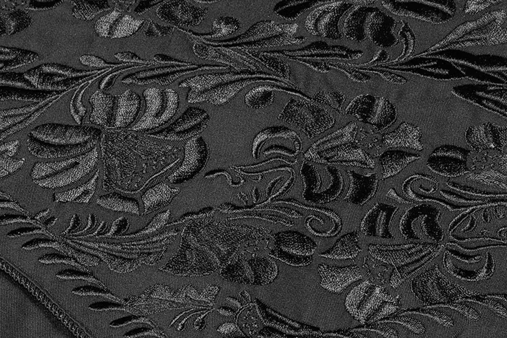 Brody Svart Western Skjorta