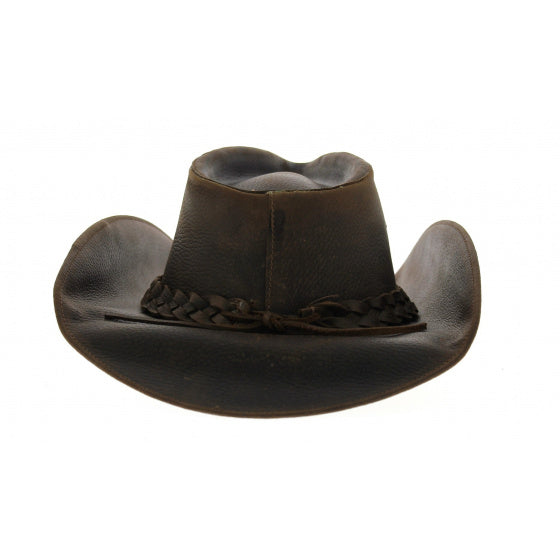Bullhide Royston Chocolate Leather Rodeo Hat