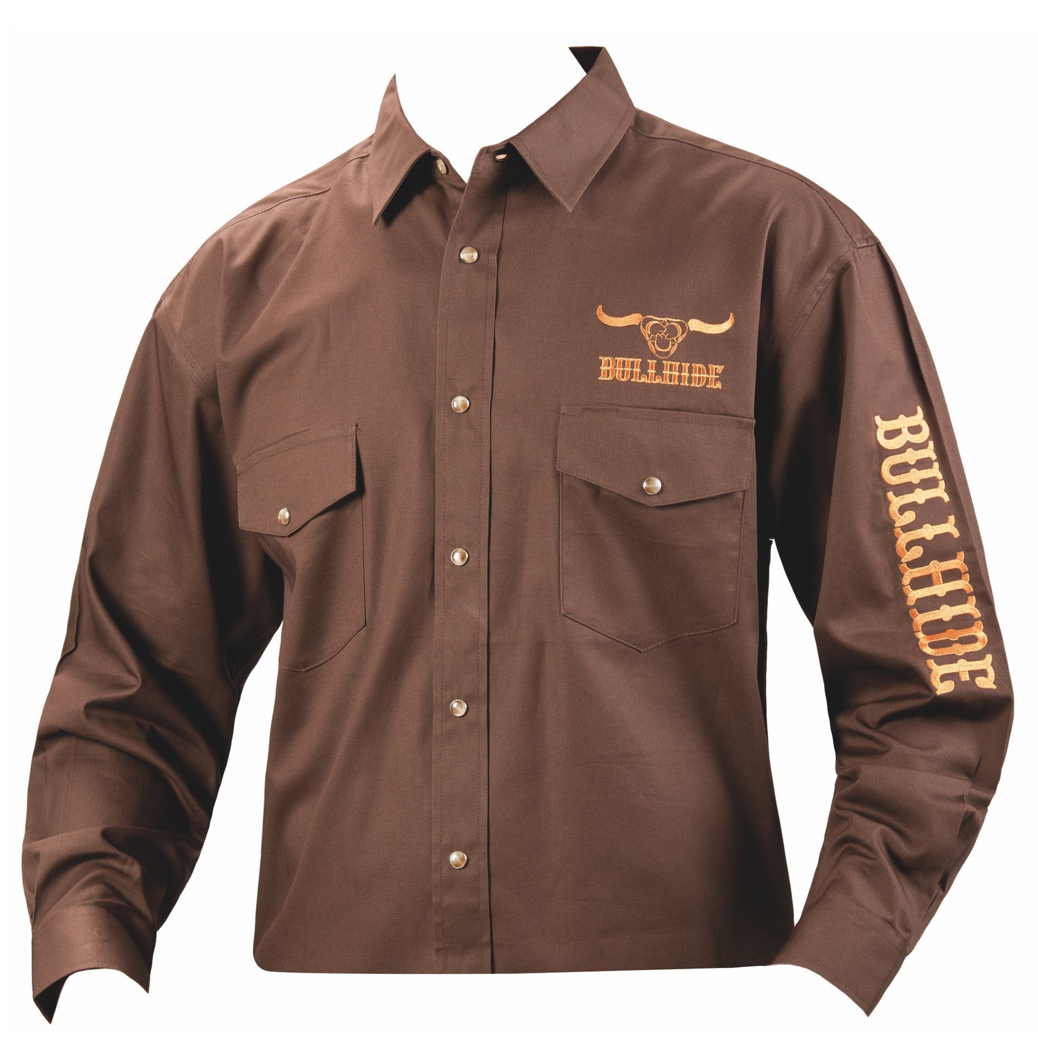 Bullhide Western Shirt Brown