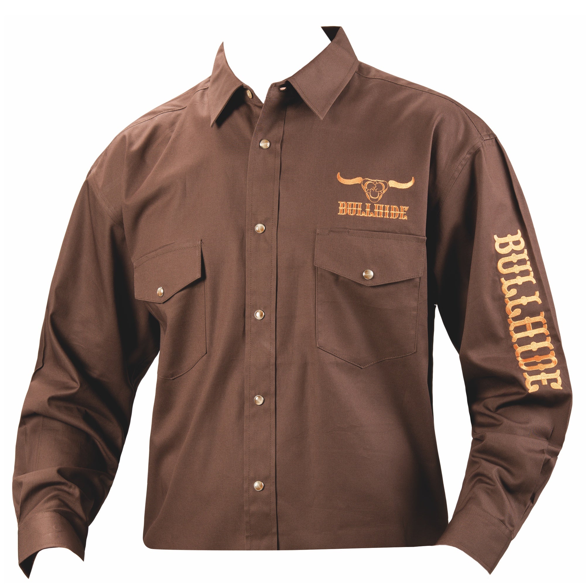 Bullhide Western Shirt Brown